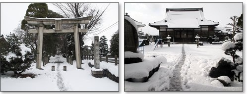 伊富神社、円長寺の写真